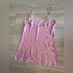 Victoria's Secret Pink Lace Trim Slip